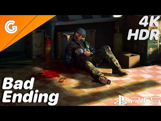 Call of duty Cold War PS5 Gameplay - Bad Ending | 4K HDR 60 FPS | Ray Tracing | Alternate Ending