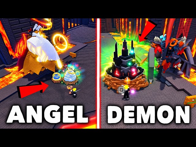 I Got The New ANGEL and DEMON Eggs in Roblox Steal An Egg