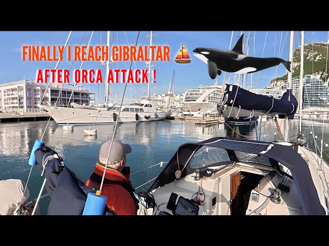 Solo Sail UK to Gibraltar after ORCA Attack ⛵️ Would i do this trip again ?