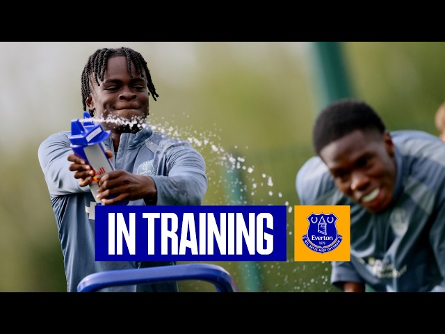 Toffees train for Spurs (A) | EVERTON IN TRAINING