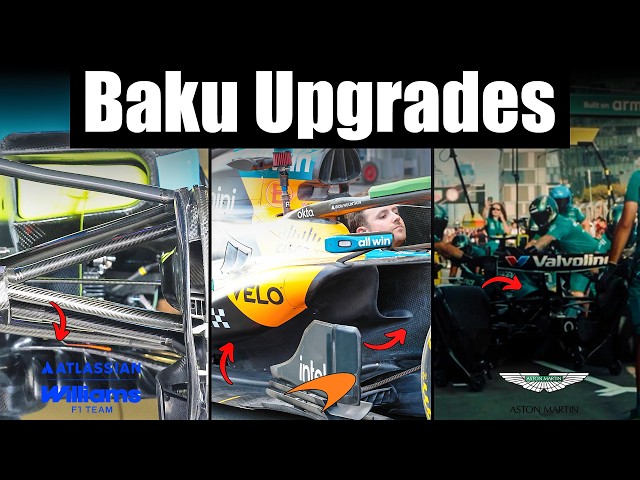 What Every F1 Team Has Upgraded Or Brought To The 2026 Azerbaijan Grand Prix