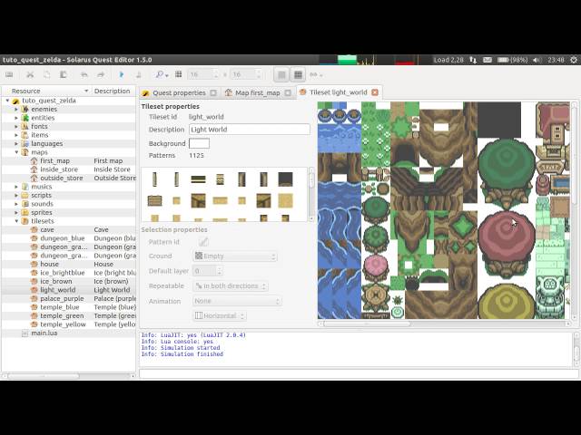 Solarus 1.5 Tutorial [en] - Basics #2: Zelda resource pack