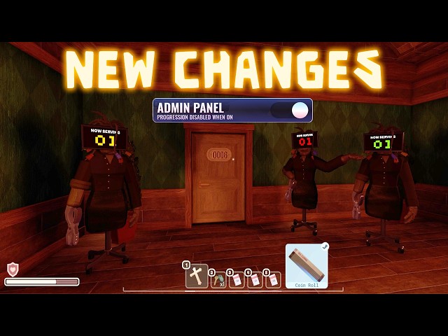 DOORS : Every New Change in Admin Panel - Access Granted Stairwell Update [ROBLOX]