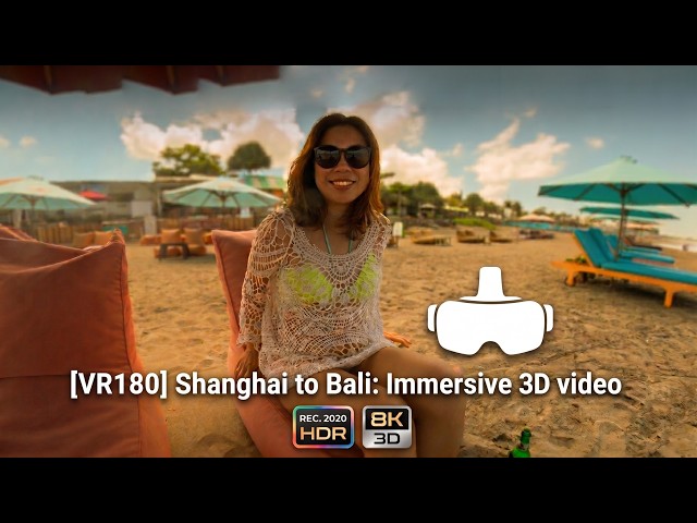 [VR180] Shanghai to Bali: An Immersive Interview with Rita (VR180 3D)