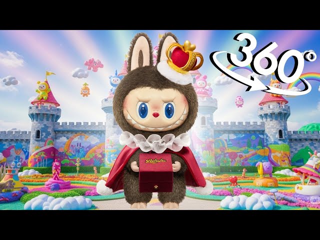 Can you find LABUBU Checkmate in 360° VR | 4K (LABUBU Meme)