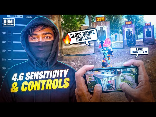 Master Close Range 4.6 Update Sensitivity & Control + Handcam! 🔥😨