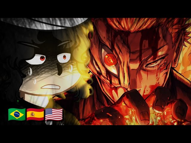 🌙🔥 Upper-moons React to Sukuna - Gacha React