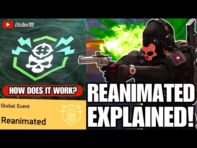 REANIMATED EXPLAINED!💀 How does the Global Event work?🤔 - The Division 2
