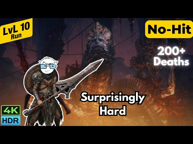 RYKARD No-Hit: The Hardest Boss So Far (200+ Attempts) | Level 10 Run [4K HDR]