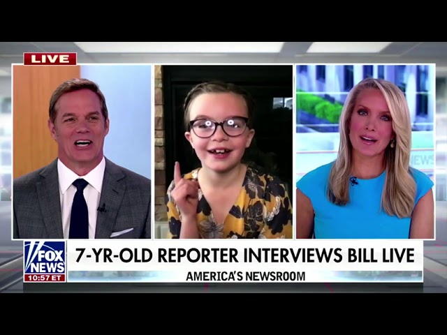 Emmy appears on America's Newsroom on Fox News with Bill Hemmer and Dana Perino