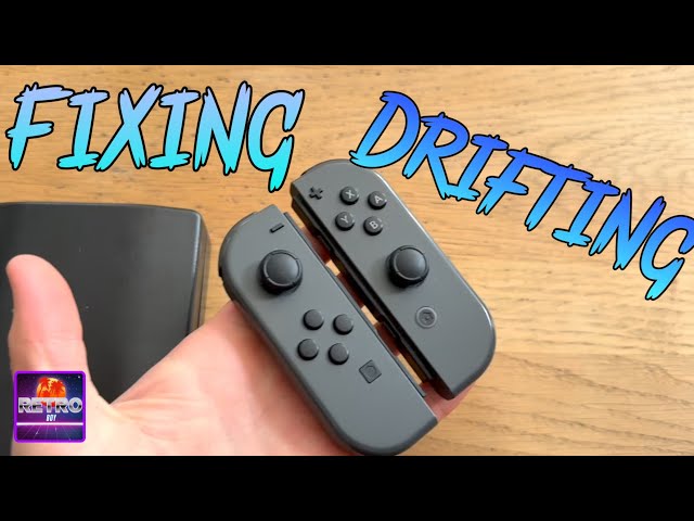 Fixing Joy-Con drift on two Nintendo Switch Joy-Cons!