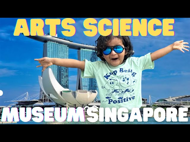 Come & Explore ArtScience Museum Singapore With us | #singapore #vlog #travlevlog #travel #art #fun