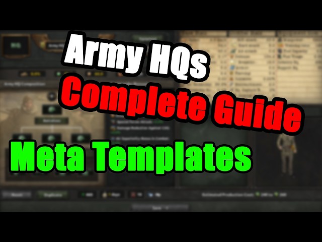 Everything you need to know about the Army HQ System in HoI4 | Army HQ Guide