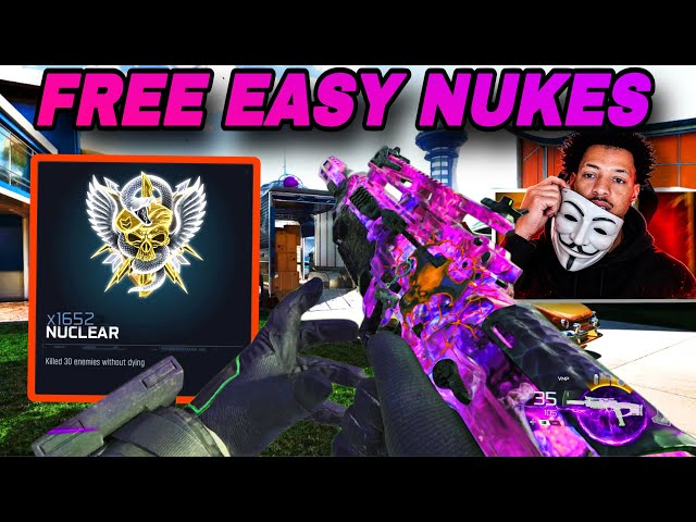 NOW the BEST WAY TO DROP EASY NUKES in BLACK OPS 7😍