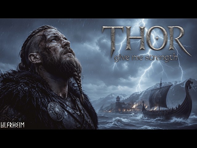 THOR, GIVE ME STRENGTH | Powerful Viking Song | Nordic War Music