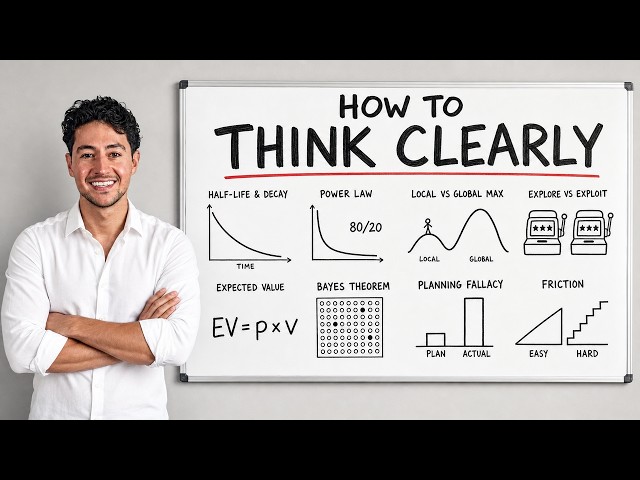 How to Think Clearly In The Era Of AI: Full Course (5 Hours)