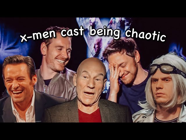 x-men cast moments that live in my head rent free