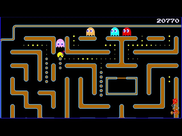 Some Rounds In Jr. Pac-Man | Pac-Man Clone: Pac-Man 5