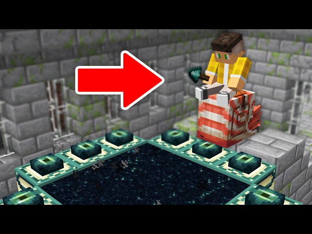 I Completed Minecraft SITTING on Nautilus