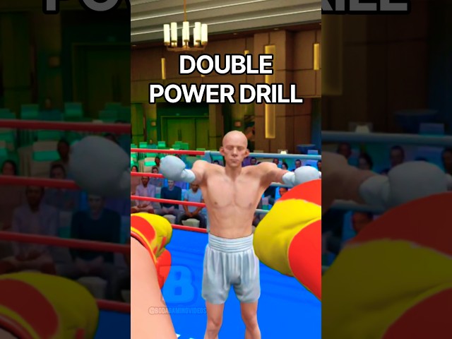 Goofy Double Power Drill Strategy! - VR Boxing - The Thrill of the Fight 2 #vr #boxing #funny