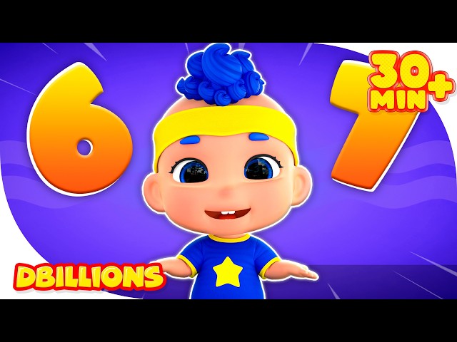 67 ABC with Baby DB | Mega Compilation | D Billions Kids Songs