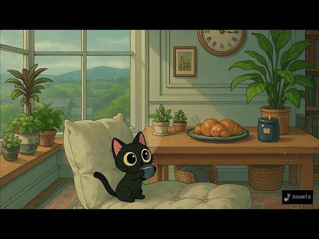 [10H] White Noise | Tommy Enjoying a Cozy Moment | Relaxing Cartoon Ambience for Read/Calm