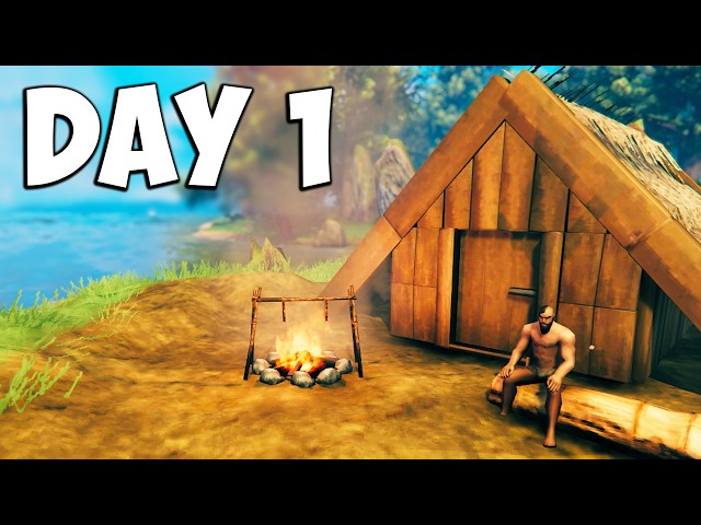 Day 1 in Valheim: What You NEED To Do First