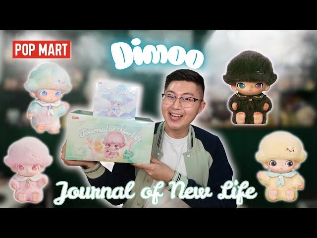 NEW POP MART DIMOO Journal of New Life 😱 Vinyl Plush Pendant & Charm — I GOT THE SECRET!