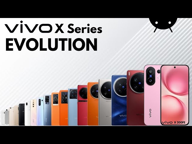 Evolution of Vivo x Series