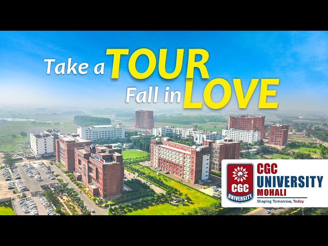 Virtual Campus Tour | Explore CGC University, Mohali from Anywhere #cgcuniversitymohali
