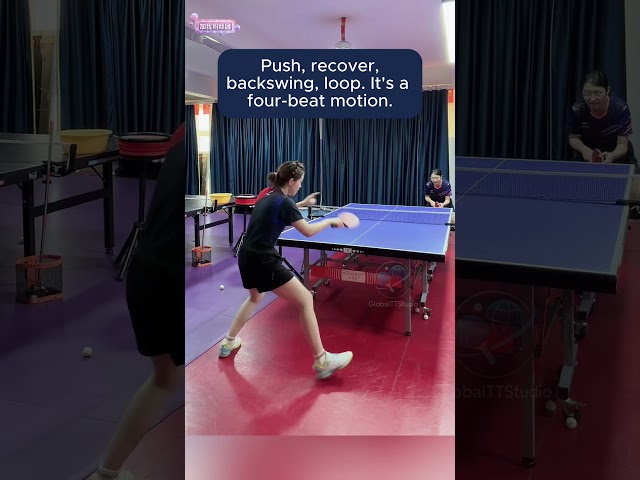 Table Tennis Tips: Short Forehand to Attack 🏓 #tabletennistutorial #pingpongtips #pingpongtricks
