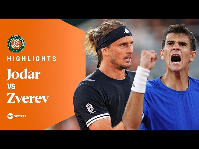Rafael Jodar vs Alexander Zverev | Quarter-Final | Roland Garros 2026 Extended Highlights 🇫🇷