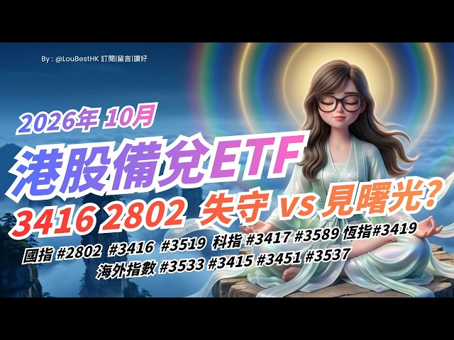 【港股備兌ETF快跌穿52週低，仲可以收息收到回本？】3416、2802、3519 ﹑ 3417 ﹑3419 期權操作大拆解