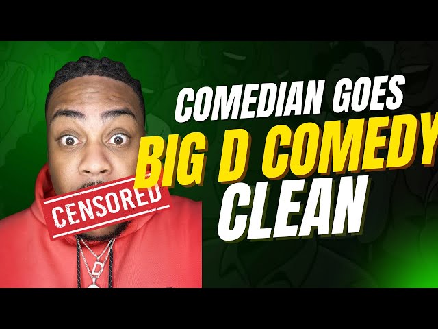 From CENSORED to CLEAN: Big D Hullum's Family-Friendly 360° Comedy Live in Brockton!