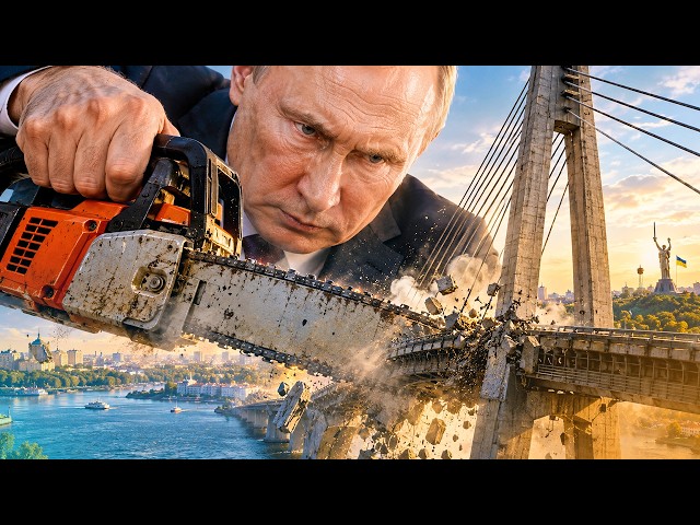Ukraine's main bridge hit - Russia's new weapon