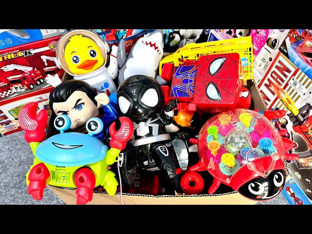 Satu Kota Penuh Dengan Robot Superman, Robot Kepiting, Robot Spiderman, Labubu, Robot Hulk