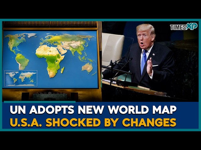 UN Adopts New World Map, U.S. Shocked By Major Changes | U.S News | World News