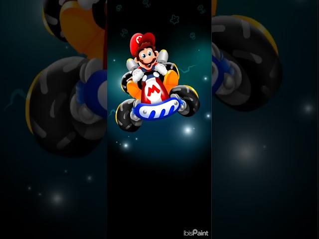 Drawing Mario Kart World By Matticusme🎨Draws #mariokartworld #gamingart #shorts