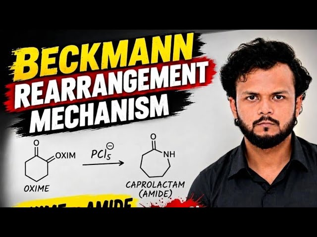     Beckmann Rearrangement Reaction| complete mechanism 