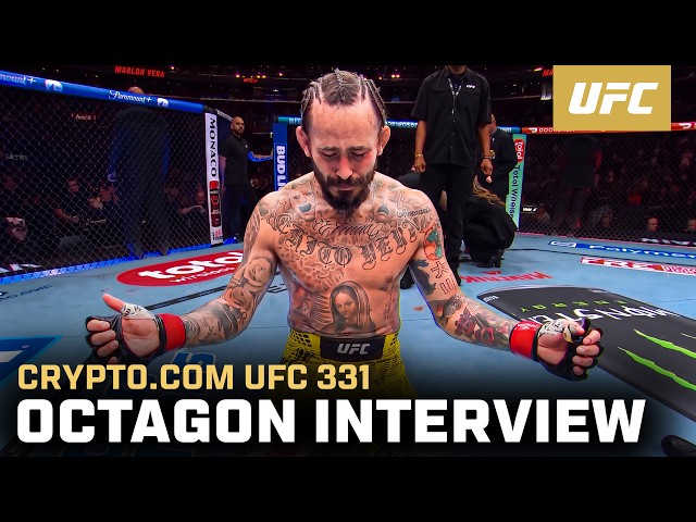 Marlon Vera Octagon Interview | UFC 331