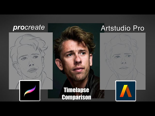 Procreate and Artstudio Pro Comparison (Timelapse)