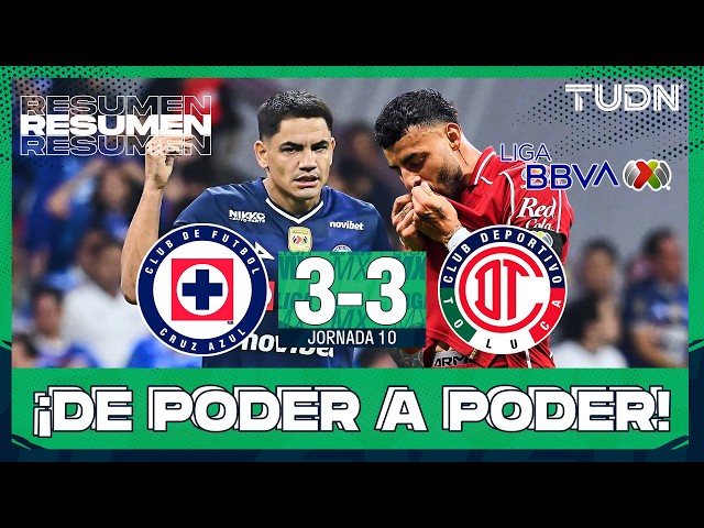 HIGHLIGHTS AND GOALS | Cruz Azul vs Toluca | Liga MX - Matchday 10 Apertura 2026 | TUDN