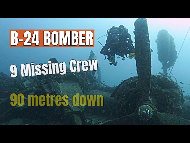 Found 90m Deep: The B-24 That Snapped in Half