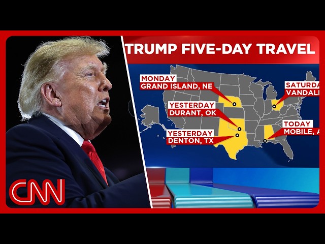 Why Trump is campaigning in states Republicans usually win