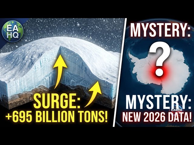 ANTARCTICA: The 695 Billion Ton Ice Mystery!