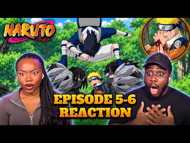 FIRST MISSION!!🔥 ANIME HATER Girlfriend First Time Watching NARUT Episode 5-6