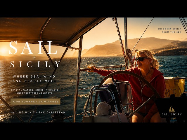 ⛵Sailing from the Mediterranean to the Caribbean - Sicily - Sailing Ula S11E03