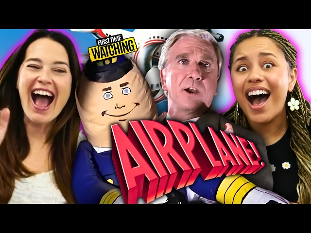 AIRPLANE! (1980) Movie Reaction | First Time Watching Leslie Nielsen Comedy Classic!
