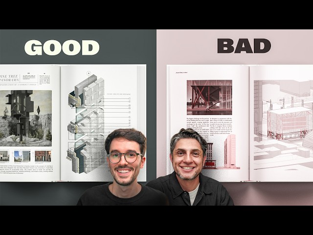 GOOD vs BAD Architecture Portfolios (With Real Examples)