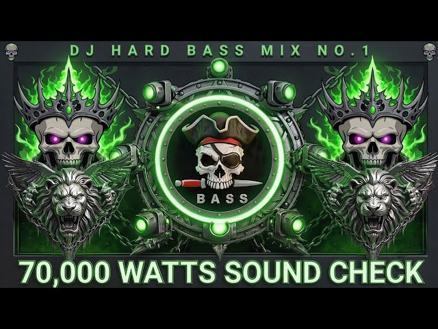 ☠️ 70,000 Watts Sound Check 2026 | Khatarnak Competition Song | Hard Bass Test | Speaker Test
